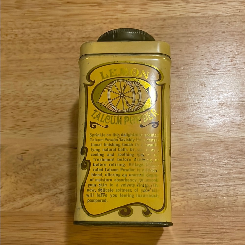 Vintage Talcom Powder Collectible Tin made in the USA